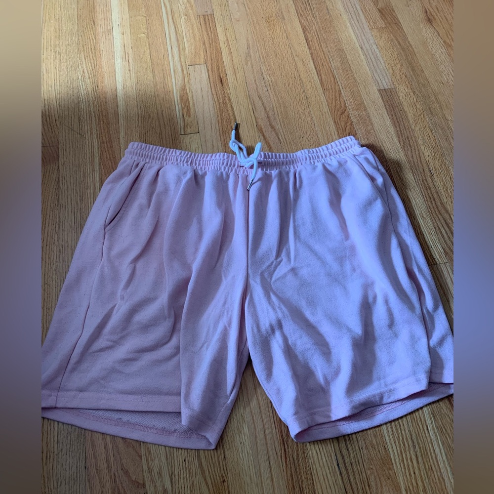 Men’s SHEIN Pink lounge shorts